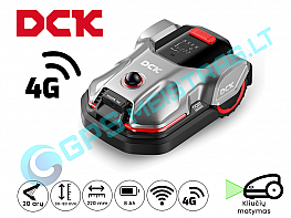 DCK 220 PRO 4G - LiDAR lazerinis belaidis vejos robotas