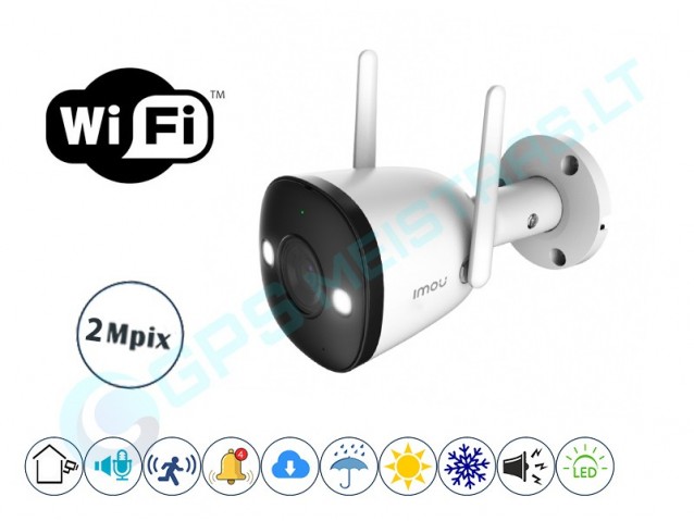 WIFI kamera su 2Mp raiška ir LED apšvietimu