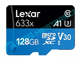 Atminties kortelė 128GB microSD, U3, V30 klasė