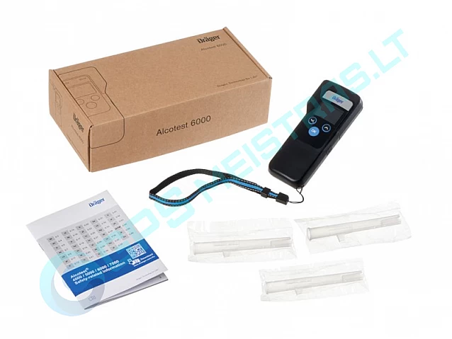  Alkotesteris Drager Alcotest 6000