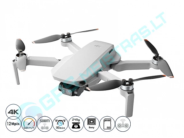 DJI Mavic mini 2 dronas