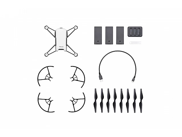 DJI Tello boost combo dronas komplektacija