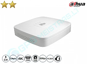 Dahua IP NVR įrašymo įrenginys 2108 AI