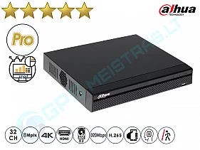 Dahua IP NVR įrašymo įrenginys 5232 4K