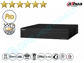 Dahua IP NVR įrašymo įrenginys 608 32 4K