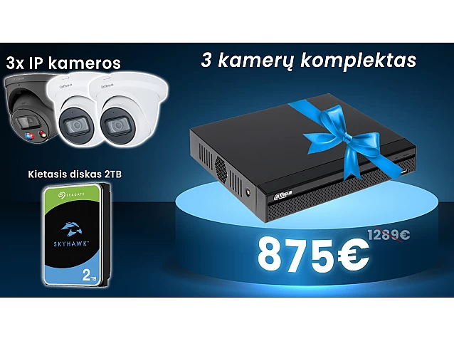 3549D ir 2531D komplektas su švyturėliais ir sirena