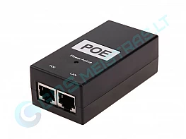 PoE 1 kanalo PoE maitinimo šaltinis
