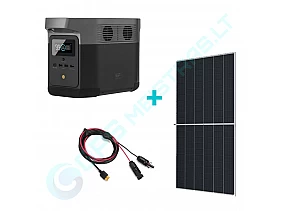 EcoFlow delta 2 1000Wh saltinis saules panele