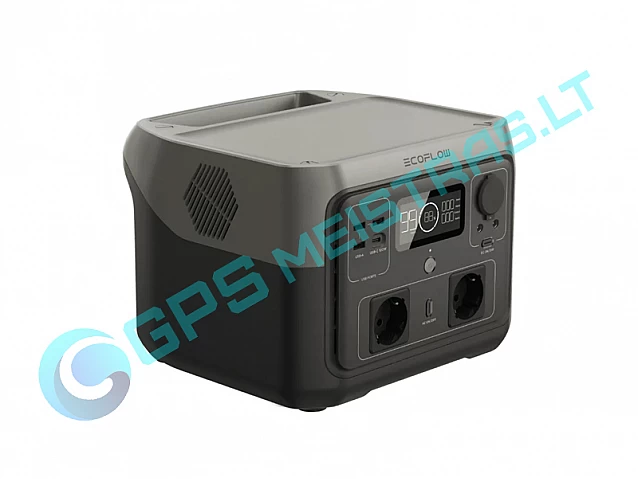 EcoFlow River2 MAX 516Wh naujasis modelis saltinis saules panele