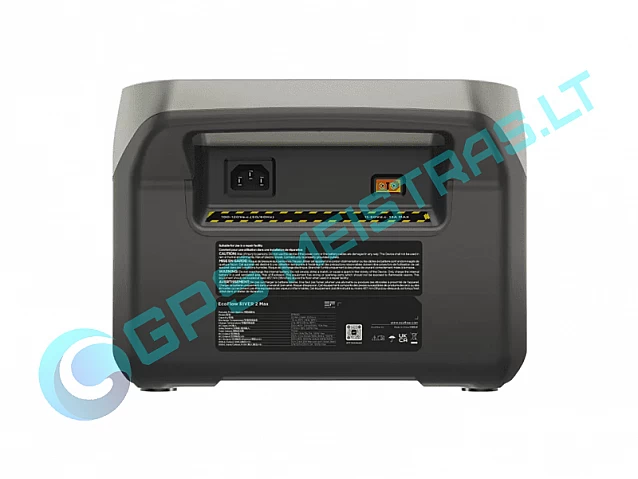 EcoFlow River2 MAX 516Wh naujasis modelis saltinis saules panele