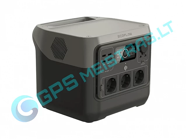 EcoFlow River2 PRO 768Wh naujasis modelis saltinis saules panele