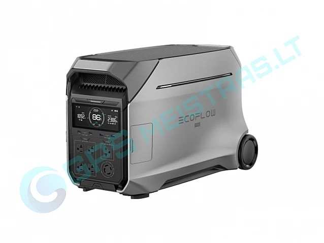 EcoFlow DELTA PRO 3, atsarginis maitinimo šaltinis
