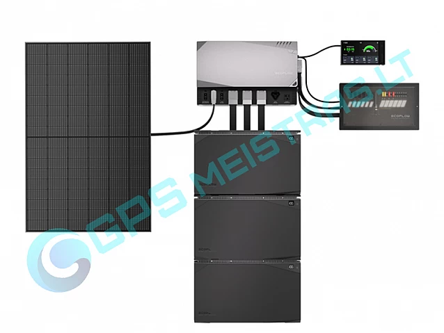 EcoFlow Power kit energijos kolektorius