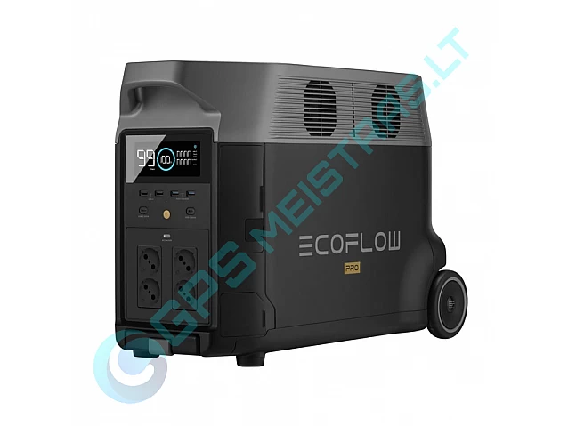 EcoFlow delta PRO 3600WH saltinis saules panele
