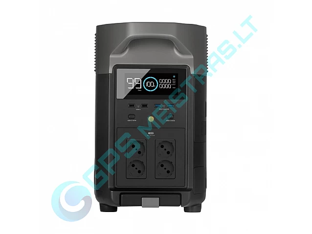 EcoFlow delta PRO 3600WH saltinis saules panele