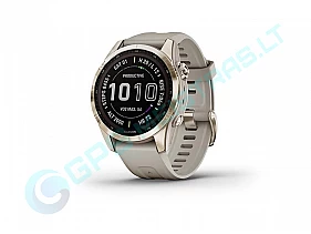 Garmin Fenix 7S Sapphire Solart Gold Titanium