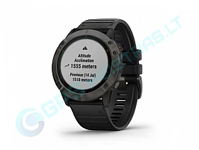 Išmanusis laikrodis fenix6X Pro Black band