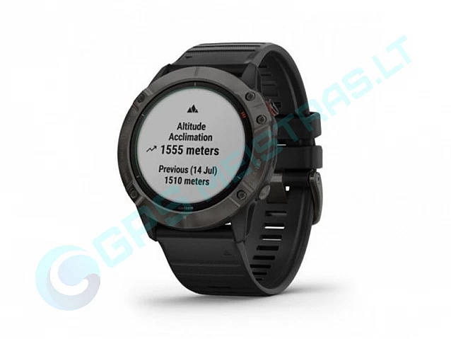 Išmanusis laikrodis fenix6X Pro Black band