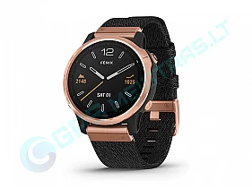 fenix6s Sapphire RoseGold/Black nylon b.