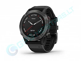 fenix6 Sapphire Gray/Black band