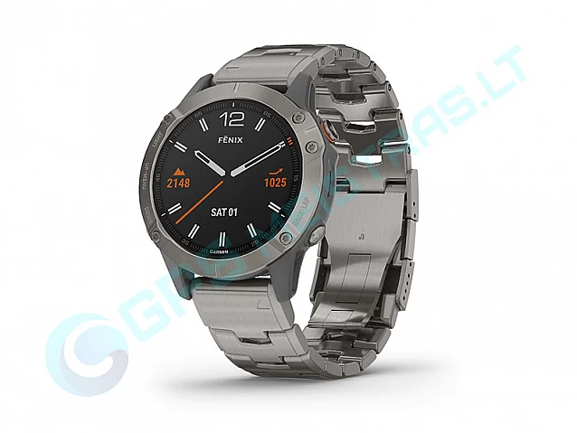 Išmanusis laikrodis fenix6 Sapphire Titanium