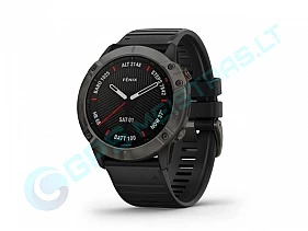 fenix6X Sapphire Carbon/Gray band