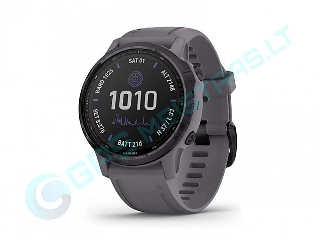 Išmanusis laikrodis fenix6s PRO Solar Amethyst steel/Slate
