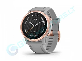 fenix6s Sapphire RoseGold/Gray band