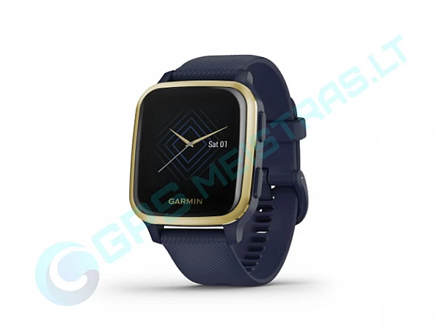 Venu SQ Music Navy/Gold band