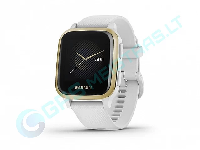 Venu SQ White/Gold band