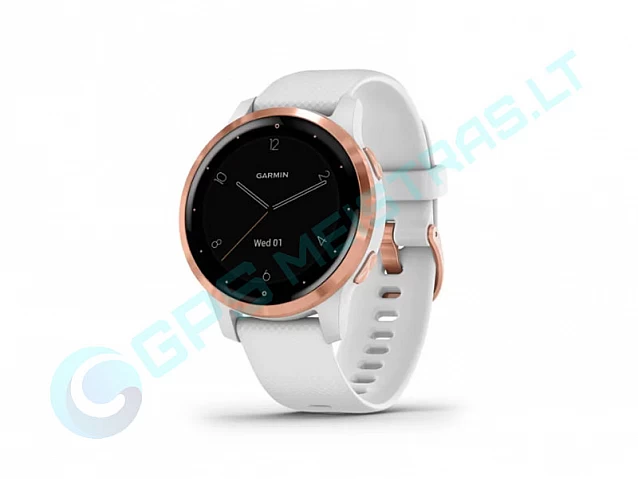 vivoActive4s Gold / White band