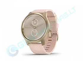 vivoMove Style Gold /Pink nylon band