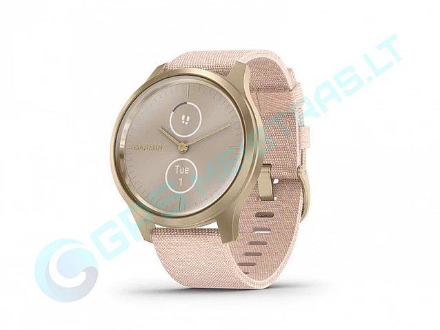 vivoMove Style Gold /Pink nylon band