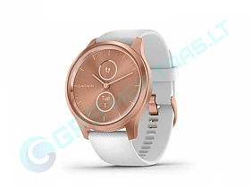 vivoMove Style Rose Gold / White band