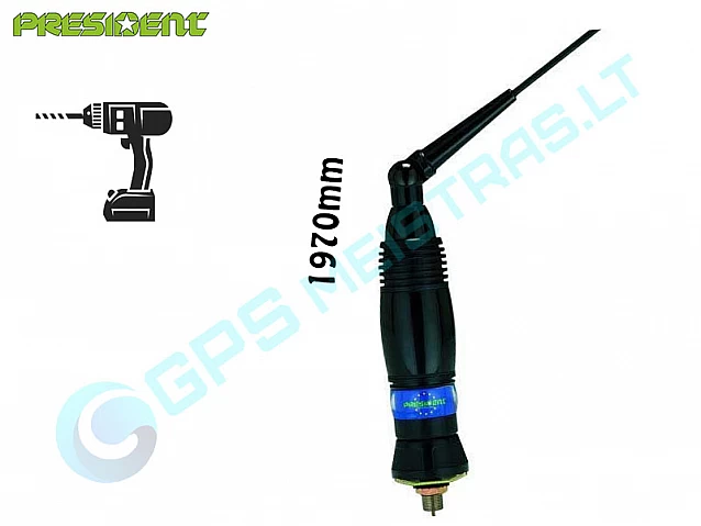 President Colorado 1200 įgrežiama antena