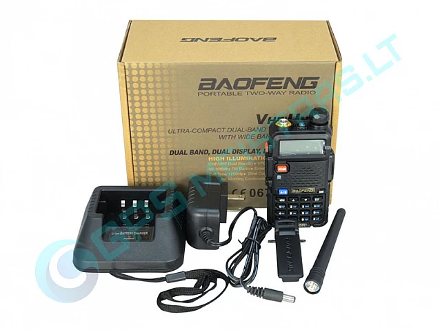 Radijo stotelė Baofeng UV-5R