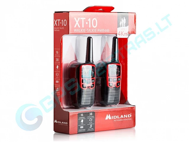 Radijo stotelė MIDLAND XT10