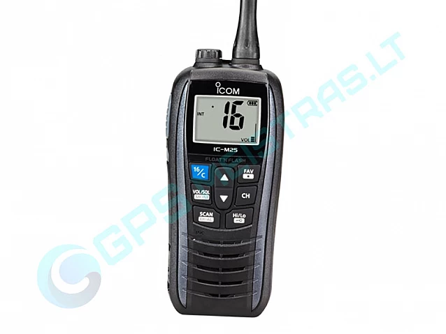 Nešiojama jūrinė radijo stotelė ICOM IC-M25