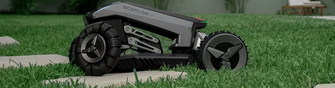 Ecoflow blade vejapjovė. Naujos kartos vejos robotas