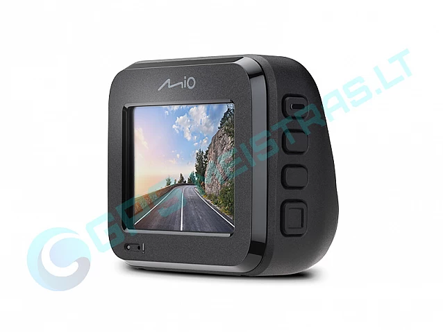 MIO MIVUE C595 NIGHT VISION PRO, FULL HD 60FPS, GPS, DASH CAM, PARKING MODE, vaizdo registratorius automobiliams 