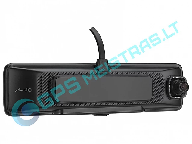 Vaizdo registratorius Mio MiVue R850T 2.5K HDR WiFi, GPS, touch E-mirror Dashcam with rear camera