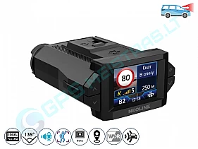 Neoline X-COP 9300s vaizdo registratorius su detektoriumi
