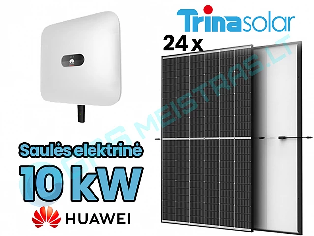 Monocrystalline Module VERTEX S TSM-430DE09R.08 P-Type 430 W Huawei Hybrid High Current Inverter SUN2000-10KTL-M1