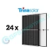 Monocrystalline Module VERTEX S TSM-430DE09R.08 P-Type 430 W Huawei Hybrid High Current Inverter SUN2000-5KTL-M1