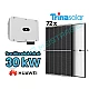 Monocrystalline Module VERTEX S TSM-430DE09R.08 P-Type 430 W Huawei Hybrid High Current Inverter SUN2000-30KTL-M3