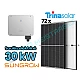 Monocrystalline Module VERTEX S TSM-430DE09R.08 P-Type 430 W SUNGROW Multi-MPPT String Inverter for 1000 Vdc System 33000W SG33CX-P2