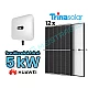 Monocrystalline Module VERTEX S TSM-430DE09R.08 P-Type 430 W Huawei Hybrid High Current Inverter SUN2000-5KTL-M1
