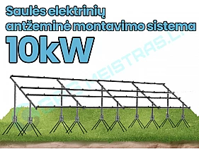 Saulės elektrinių montavimo sistemų gamintojas KOZERO