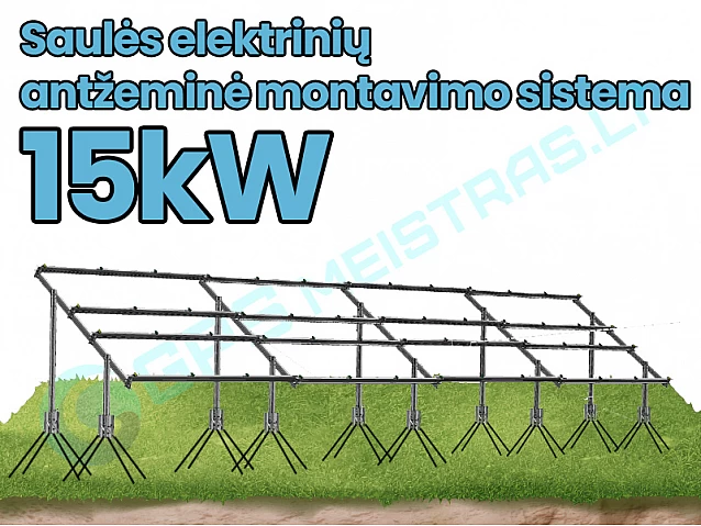 Saulės elektrinių montavimo sistemų gamintojas KOZERO