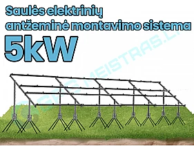 Saulės elektrinių montavimo sistemų gamintojas KOZERO